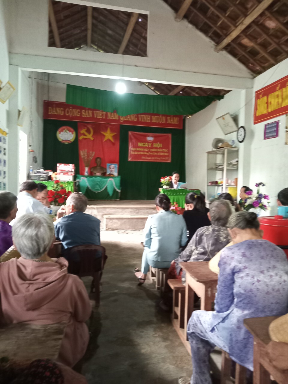 Ngày hội Đại đoàn kết toàn dân tộc ở Khu dân cư Đông Trúc Lâm, xã Hành Nhân
