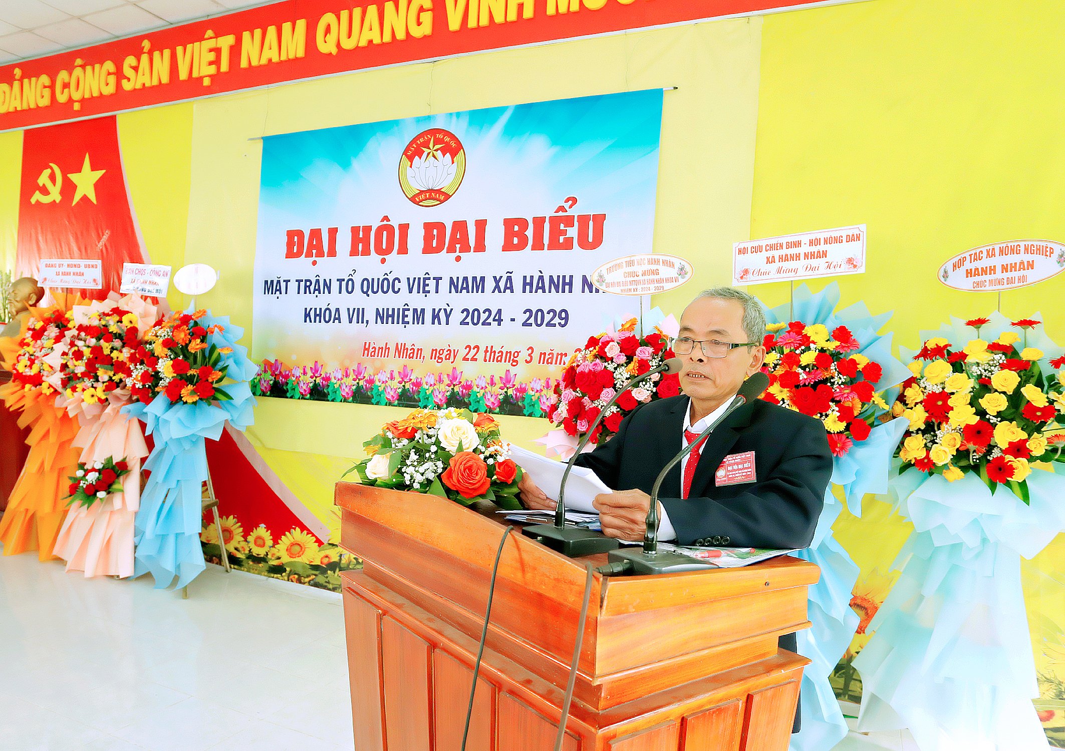 Xã Hành Nhân tổ chức Đại hội Ủy ban Mặt trận Tổ quốc Việt Nam xã, Nhiệm kỳ 2024-2029
